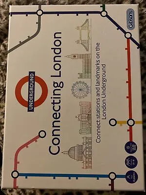 Gibsons Connecting London- TFL London Underground Board Game Gift Souvenir -NEW • £10.99