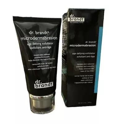 Dr. Brandt Skincare Microdermabrasion Face Exfoliator Professional Grade 2 Oz • $29.99