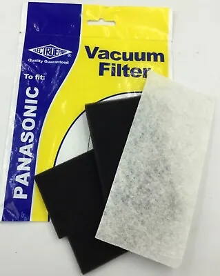 Vacuum Filter Set Fits Panasonic Model MCE Upright Vacuum Cleaners • £3.35
