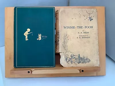 WINNIE THE POOH By A.A.MILNE.-E.H.SHEPHARD-1927.3rd EDITION+ Rare DUST WRAPPER • £199