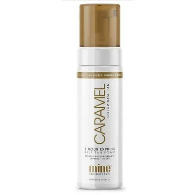 Fake / Self Tan Mousse  Express 1 Hour Foam Caramel Colour Base Tan Mine Tan • £15.99