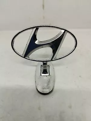 Chrome Hyundai Front Hood Ornament Emblem Badge  NOS • $40