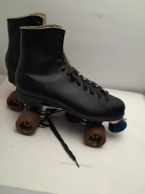 Vintage Pacer Skates Men’s Size 9 Black Zinger Wheels Great Condition  • $52.19