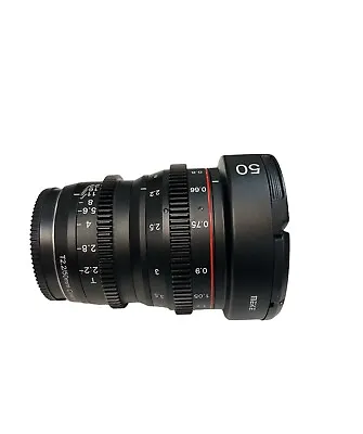 Meike 50mm T2.2 Manual Focus Cinema Lens For MFT Mount Used • $349.99