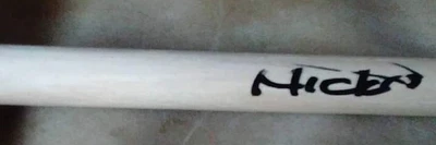$140 • Buy Nicko Mcbrain Signed Drumstick Iron Maiden