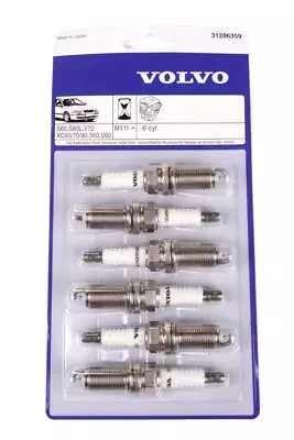 Spark Plug Kit Genuine For Volvo 31286359 • $85.79