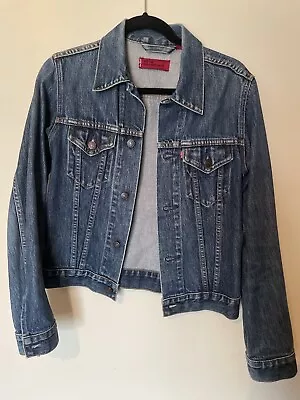 Levi's Red Tab Medium-90 Size Medium Dark Blue Denim Jacket Vintage 90’s • $40