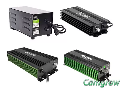 £67.49 • Buy Lumii Black Ballasts - Magnetic & Digital Dimmable - Digita 600W & 1000W Hps  