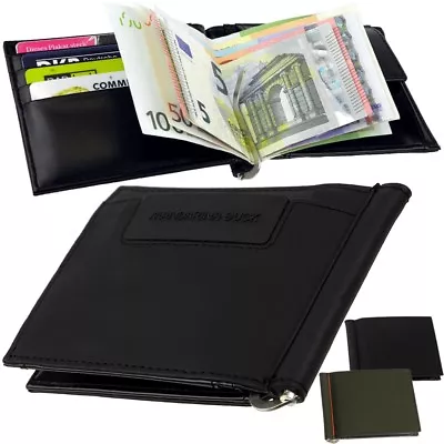 $50.25 • Buy Mandarina Duck Money Clip Purse Coin Pocket Wallet Purse