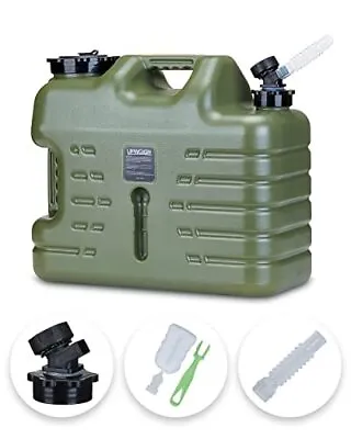  5 Gallon Water Jug/Container Truly No Leakage Large Military Green Water  • $51.38