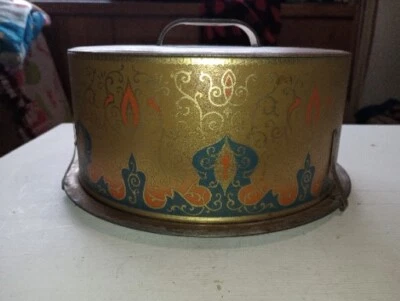 $25 • Buy Vintage Nova Perfection Tin Cake Carrier