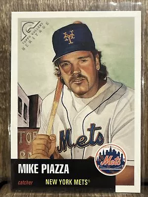 1999 Topps Gallery Heritage #TH17 Mike Piazza Mets Dodgers ⚡️ • $4.99