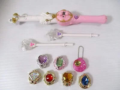 Maho Girls Witchy PreCure Toy Linkle Stick DX Rod Wand Combine Save Japan Used E • £38