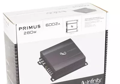 Infinity Primus 6002A 2-Channel 60w RMS Full Range Car Amplifier 140w Bridge Amp • $129.95