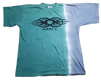 Vtg JIMMY'Z 80s 90s Jimmy Gander Surf Logo Tie Dyed Dye Graphic T Shirt  2XL/3XL • $120