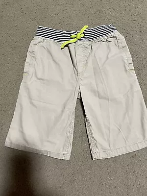 Mini Boden Youth Boys Khaki Shorts Size 9 Pull On Style • $9.95