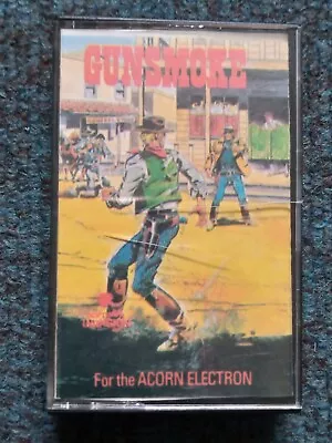 Gunsmoke Cassette Tape By Software Invasion For The Acorn Electron • £3