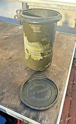 Vintage Reusable Military 1951 Shipping Drum/Container/Barrel  AN8029-41 • $24.99