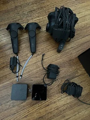 HTC Vive VR Headset Complete Set Full Kit System Virtual Reality With Stands • $250