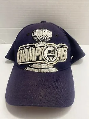 Los Angeles Kings NHL 2014 Stanley Cup Champions Hat Cap Size M/L Zephyr • $7.99