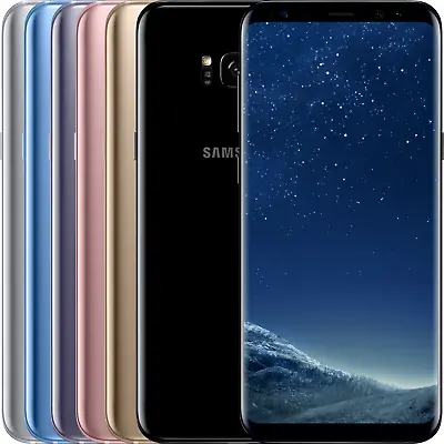 Samsung Galaxy S8+ Plus 64GB  Unlocked 4G/LTE Smartphone - 1 Year Warranty • £114.99