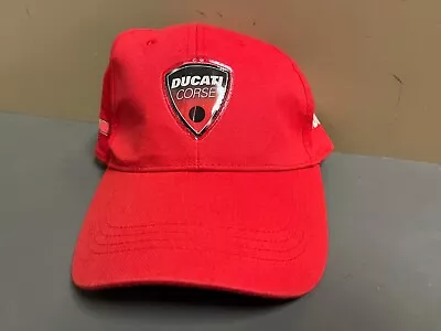 DUCATI CORSE 2007 Adjustable Strapback Hat Cap Red • $19.99