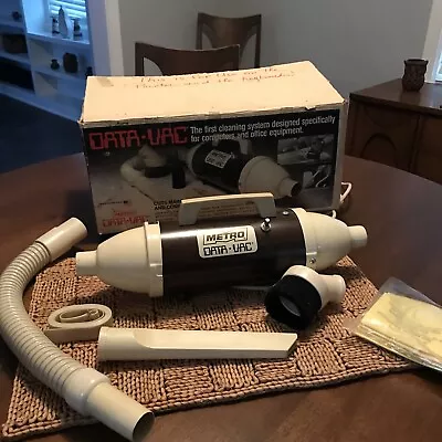 Metro Data-Vac MDV-1 Vacuum & Accessories • $40