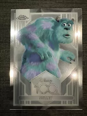 2023 Topps Chrome Disney 100 Sulley 84 Base Monsters Inc • $1.50