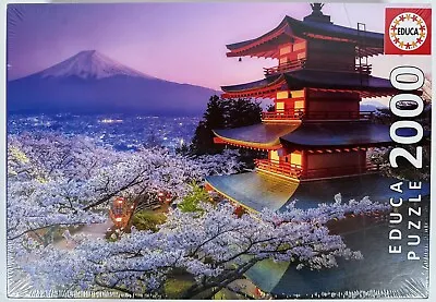 Educa 'MOUNT FUJI JAPAN' 2000 Piece Jigsaw Puzzle 96 X 68cm  ~ NEW & SEALED • £21.75