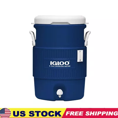 5-Gallon Heavy-Duty Beverage Cooler Holds Ice For Up To 3 Days Cup Dispense • $29.97