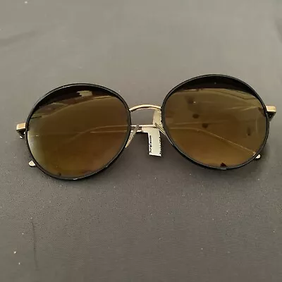 $542 Jimmy Choo Ello/S FWS BLACK GOLD COPPER 56 18 140 SK Sunglasses • $129