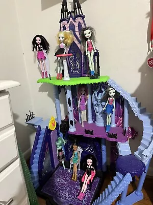 Mattel Monster High Play House & Dolls • $50