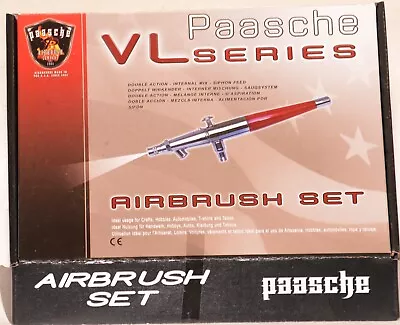 Paasche VL Double Action Airbrush Set (VLS-SET) • $64