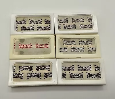 60 Vintage Wilkinson Sword Double Edge Razor Blades Made In England New Lot#2 • $46.99