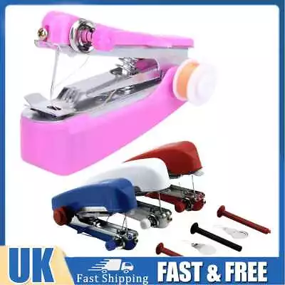 £5.19 • Buy Portable Hand-Held Sewing Machine Mini Clothes Fabric Portable Pocket