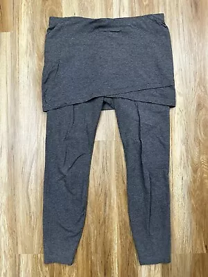 £27.67 • Buy CAbi M’Leggings Style 5318 Skirted Cropped Ankle Leggings Gray Women's Size M