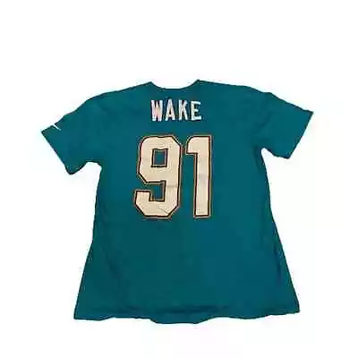 Nike Miami Dolphins Cameron Wake Jersey T-Shirt Size LG • $14
