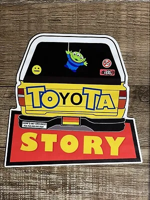 3.5 Inch Toyota Story Decal Sticker FIts TOYOTA Tacoma 4Runner Land Cruiser FJ • $6.29