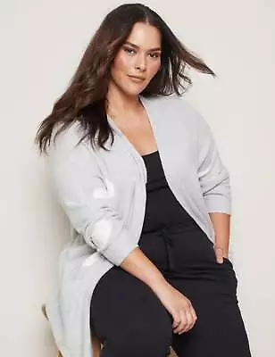 AUTOGRAPH - Plus Size Womens Jumper - Long Winter Cardigan Cardi - Grey Sweater • $18.90