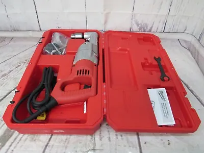 Milwaukee 7 Amp Corded 1/2  Right Angle Drill Kit With Hard Case 3107-6 • $349