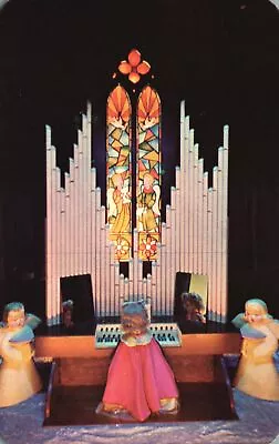 Vintage Postcard The Doll Organist Outstanding & Beautiful Mechanical Display IN • $8.08
