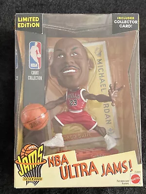 NBA Ultra Jams Chicago Bulls Michael Jordan Bobblehead Figure-Red 8  Very Rare! • $400