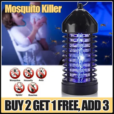 £8.81 • Buy Electric Fly Bug Zapper Mosquito Insect ​Killer UV Lamp Indoor Trap Pest Catcher