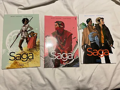 Saga #1 - 3 Comic Issues • £8