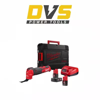 Milwaukee M12FMT-422X 12V 1x4.0Ah 1x2.0Ah M12 FUEL Oscillating Multi Tool Kit • £212.95