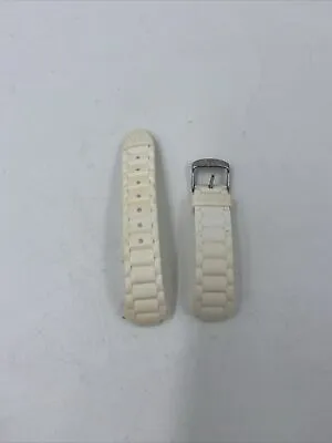 MICHELE WOMENS Silicone/ Rubber Watch Strap (16mm) AUTHENTIC & ORIGINAL • $19.50