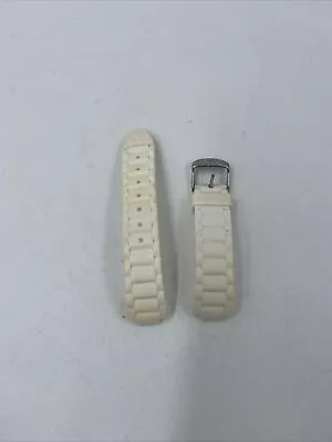 MICHELE WOMENS Silicone/ Rubber Watch Strap (18mm) AUTHENTIC & ORIGINAL • $22