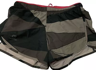 Women's Salomon Running Shorts Size Small Advanced Skin Active Dry With Liner • £13.50