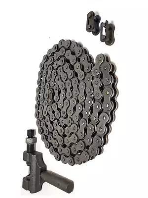 $100.59 • Buy 520x120 #520 120 Links Non O-ring Drive Chain 520 Pitch Pin Pusher Master Links