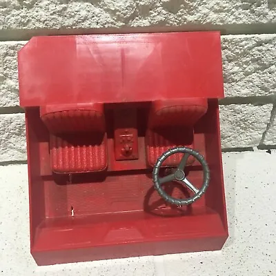 Vintage Original Marx Big Bruiser Tow Truck Interior With Steering Wheel • $7.56